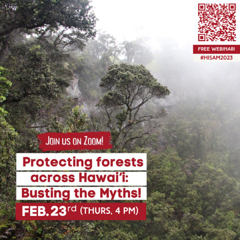 Protecting forests webinar