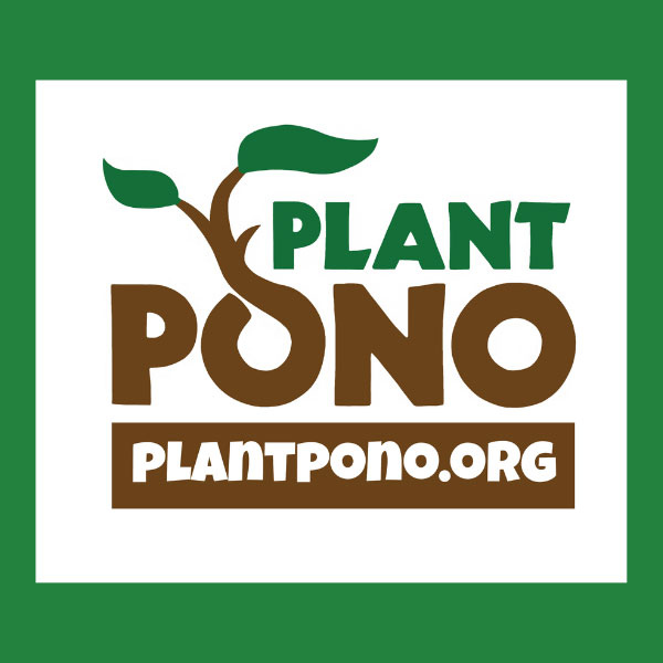 Plant pono badge