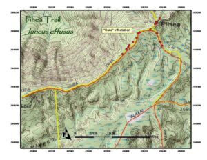 Map courtesy Adam Williams, DOFAW Known locations of J. effusus. Please be extra careful in these areas and try not to spread seeds.